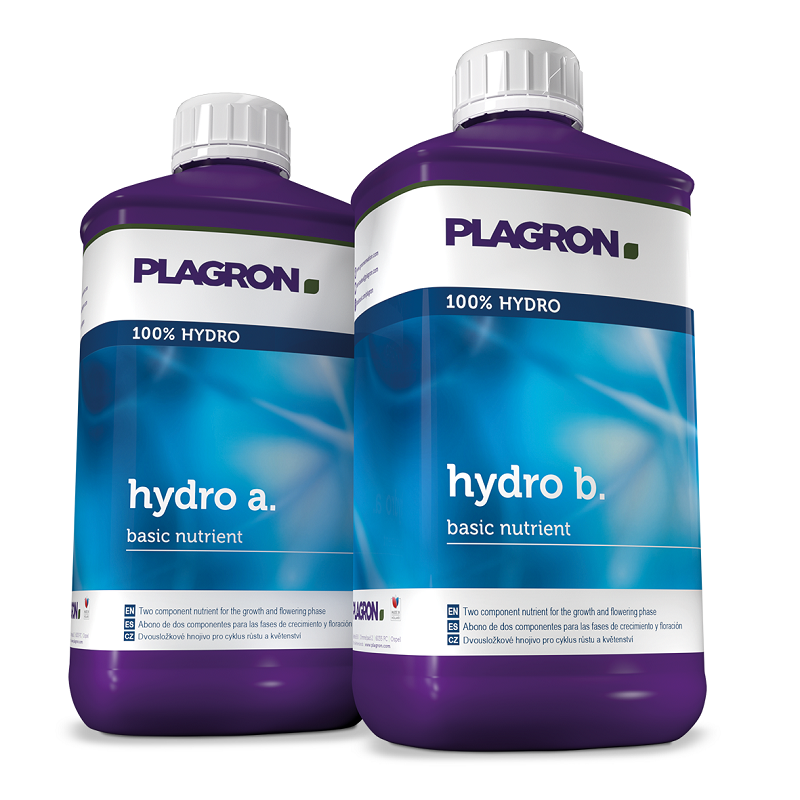 Био-минеральное удобрение Plagron Hydro A+B 1 L Био-минеральное удобрение Plagron Hydro A+B 1 L