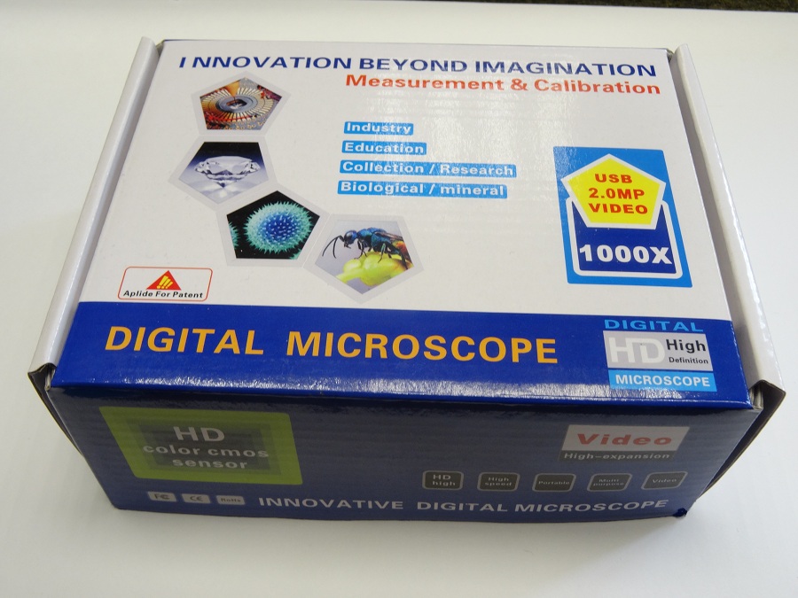Цифровой USB-микроскоп 8 LED 1000X на подставкеЦифровой USB-микроскоп 8 LED 1000X на подставке