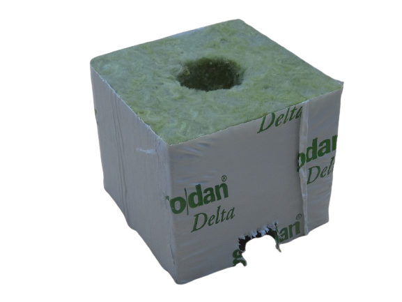 Кубик минераловатный Delta Grodan 75х75х65 под пробкуКубик минераловатный Delta Grodan 75х75х65 под пробку